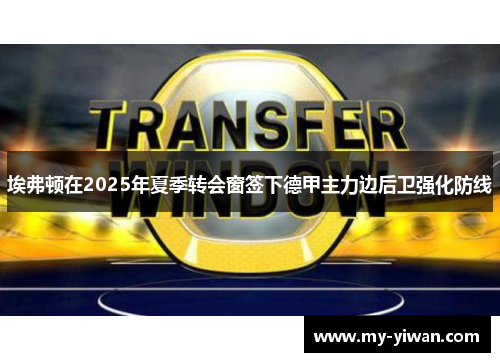 埃弗顿在2025年夏季转会窗签下德甲主力边后卫强化防线